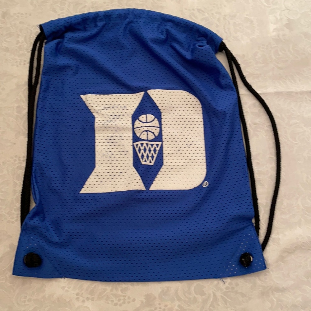Duke U Basketball String Bag